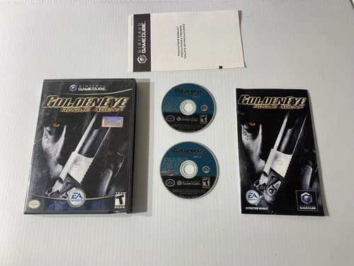 GoldenEye: Rogue Agent (Nintendo GameCube, 2004) Complete In Box, Tested Working