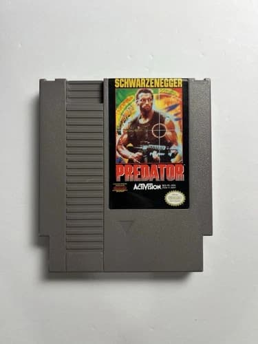 Predator Nintendo NES Arnold Schwarzenegger Game TESTED