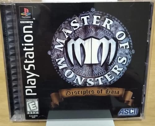 Master of Monsters Disciples of Gaia PS1 PlayStation One Excellent With Reg Card
