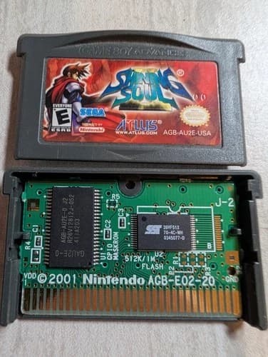 Shining Soul II Nintendo Game Boy Advance CLEAN Authentic GBA shiningSoul 2