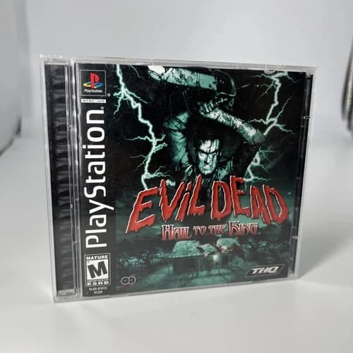 Sony Playstation PS1 Evil Dead Hail To The King Complete Used