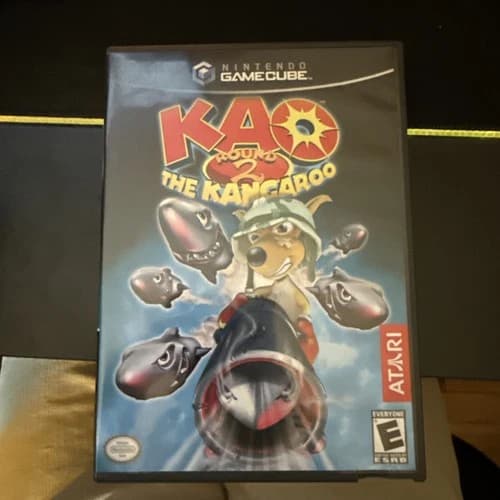 Kao the Kangaroo: Round 2 (Nintendo GameCube COMPLETE TESTED