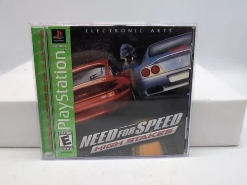 Need For Speed: High Stakes Sony Playstation 1 PS1 PSOne COMPLETE/CIB GH