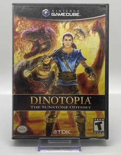Dinotopia: The Sunstone Odyssey (Nintendo GameCube, 2003) Complete With Manual