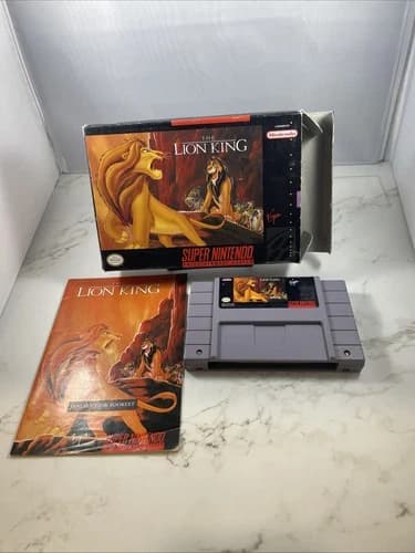 The Lion King - Nintendo SNES - CiB