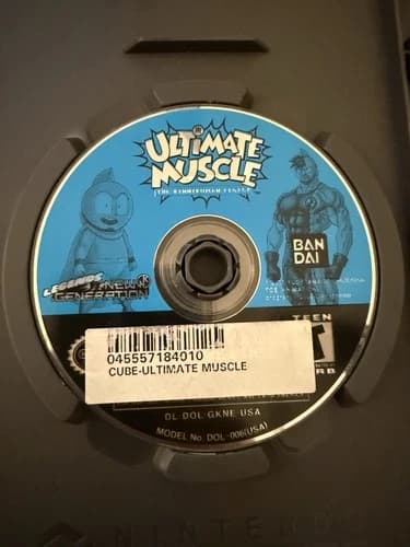 Ultimate Muscle: Legends vs. New Generation (Nintendo GameCube, 2003) DISC ONLY