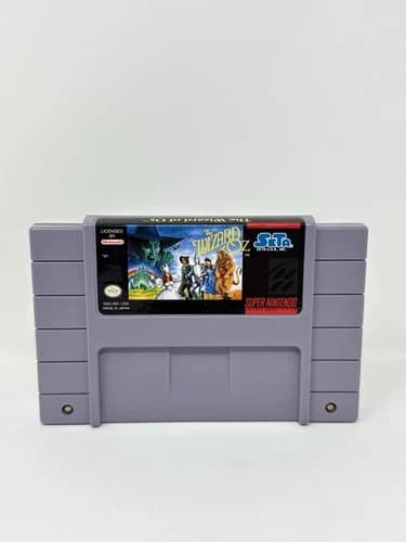The Wizard Of Oz Super Nintendo 1992 SNES Video Game Only Tested & Working Retro