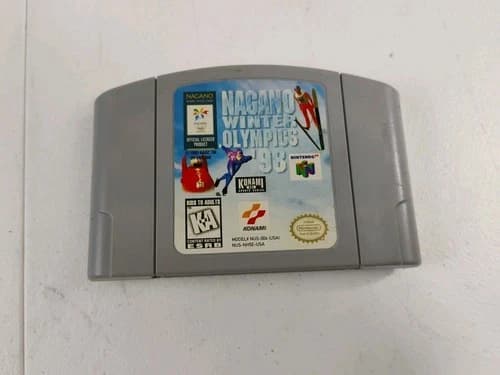 Nagano Winter Olympics 98 Nintendo 64 N64 Cart - Authentic Tested