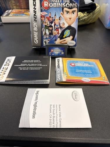 Meet the Robinsons (Nintendo Game Boy Advance, 2007) Complete
