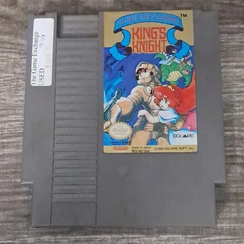 Square King's Knight Nintendo NES NTSC-U/C (US/Canada) Cartridge 1988