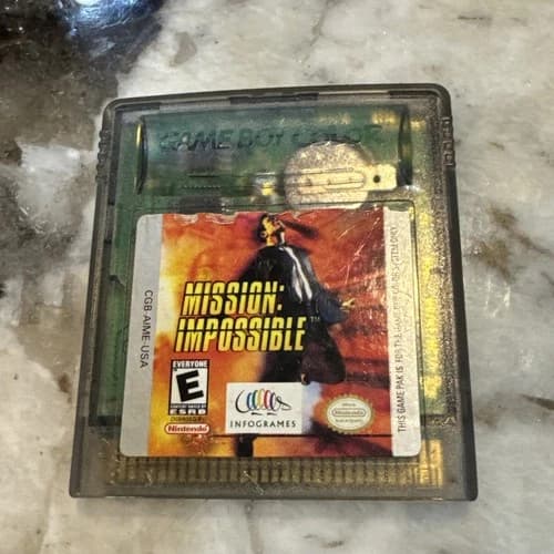 Mission: Impossible Nintendo Game Boy Color GBC Original Game Cartridge Only