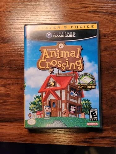 Animal Crossing - Nintendo GameCube/ Player's Choice/ Complete w/memory card