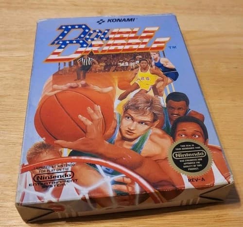 Double Dribble NES Nintendo Complete In Box (CIB) Tested Fantastic Condition!
