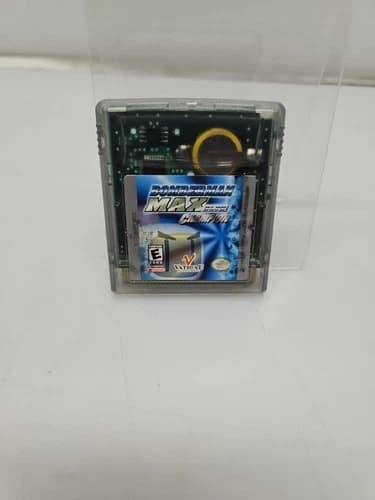 Bomberman MAX Blue Champion Nintendo Game Boy Color TESTED WORKING New Battery
