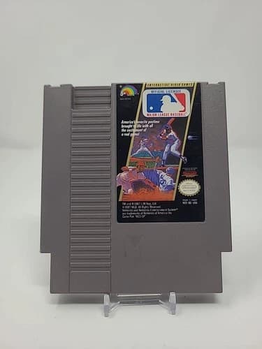 Major League Baseball Nintendo NES, 1987 Authentic Cartridge