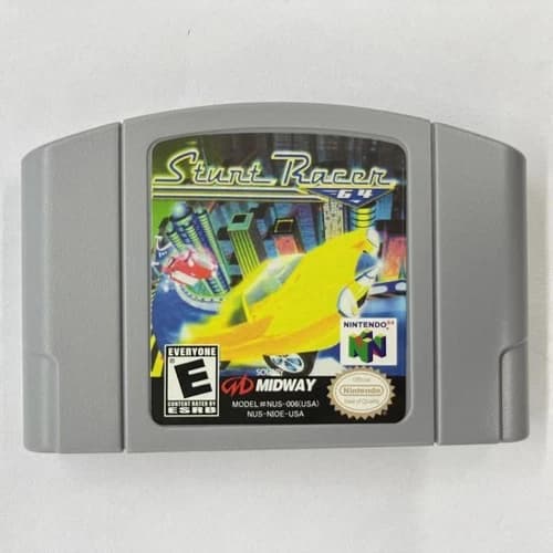 Stunt Racer 64 - Nintendo 64 (N64) Timeless classic Collector's item