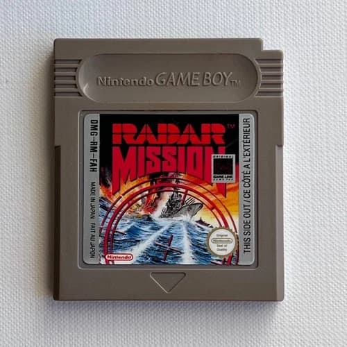 Radar Mission 🌊 FAH — Gameboy Game Boy — Cheap shipping ✈️