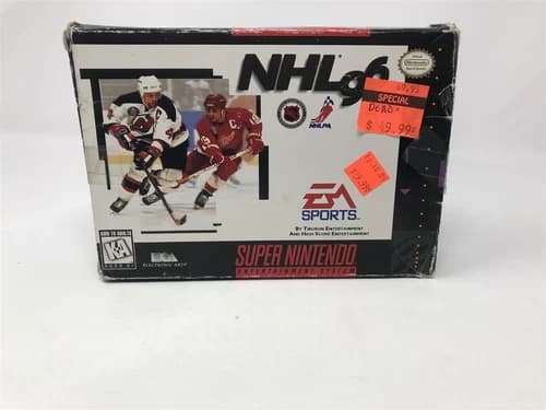 NHL 96 - Super Nintendo Snes - Complete In Box CIB