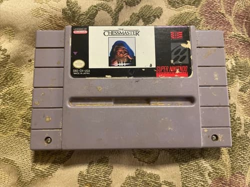 Chessmaster (Super Nintendo SNES) Authentic Tested !!