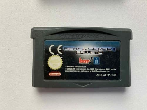 Ecks vs Sever II 2 Ballistic - Game Boy Advance GBA - Cart only - Genuine