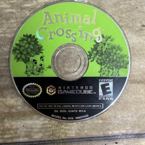 Animal Crossing Nintendo GameCube, 2002 (Disc Only) Tested And Working