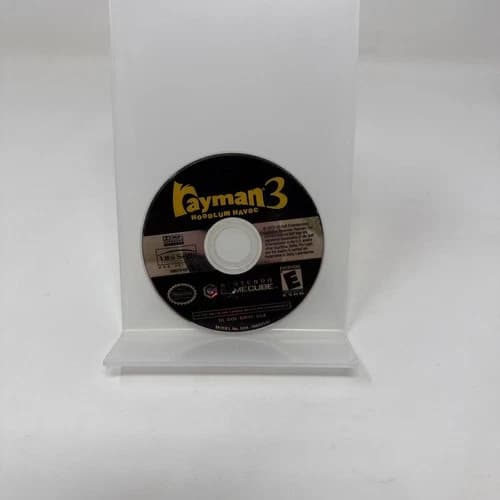 Rayman 3: Hoodlum Havoc (Nintendo GameCube, 2003) Disc Only Tested Authentic
