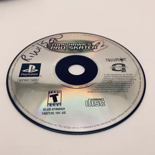 Tony Hawk's Pro Skater 2 [GH] (Sony PlayStation 1 PS1) *DISC ONLY - TESTED*