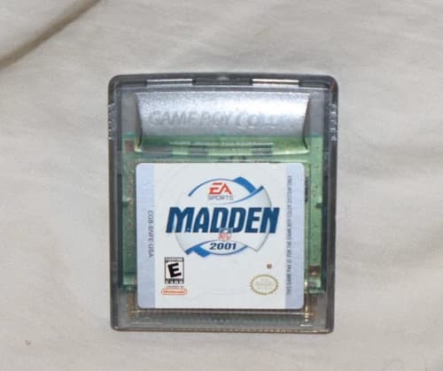 Madden NFL 2001 EA Sports Game Boy Color GBC TESTED Authentic