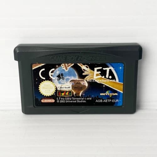 ET E.T. The Extra Terrestrial - Nintendo GBA - Tested & Working - Free Postage