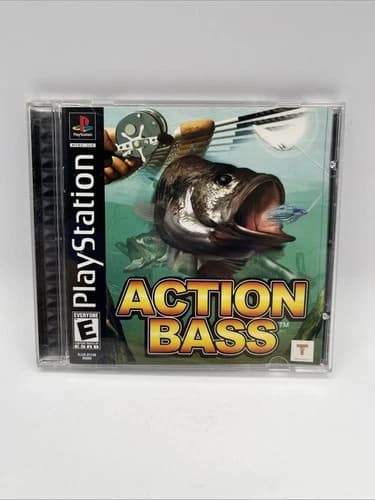 Action Bass (Sony PlayStation 1) PS1 Complete CIB D0908313