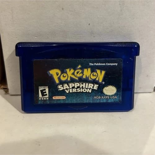 Pokémon Sapphire Version Nintendo Game Boy Advance Cartridge (Cartridge Only)
