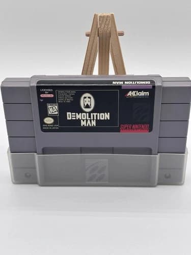 Demolition Man (Super Nintendo SNES, 1995) *Cart Only* Authentic Tested