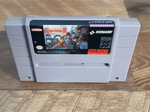 Super Castlevania IV (Super Nintendo SNES) Game Only - Tested - Clean!