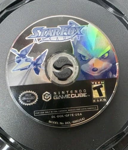 Star Fox: Assault Nintendo GameCube Disc Only Tested