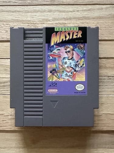TREASURE MASTER Nintendo NES Game Cartridge ASC