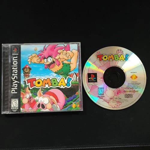 Tomba (Sony PlayStation 1 PS1, 1998)➡️CIB Complete - Tested & Working 🎮