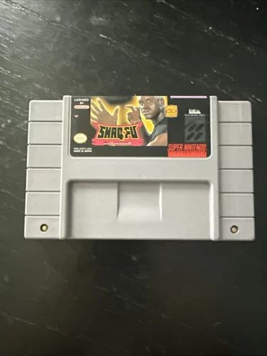 Shaq-fu Super Nintendo SNES. Working