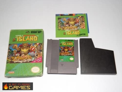 Hudson's Adventure Island - COMPLETE BOX - NINTENDO NES FAST SHIPPING! 317a