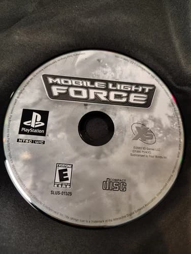 Mobile Light Force (Sony PlayStation 1, 2003) Disk Only