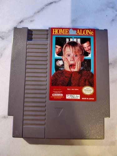 Home Alone (Nintendo NES, 1991) Game Cartridge Only - Tested