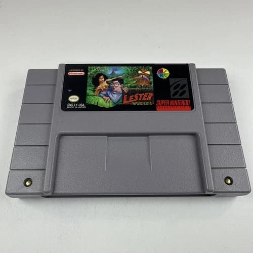 Lester the Unlikely (Super Nintendo Entertainment System, 1994) Authentic TESTED