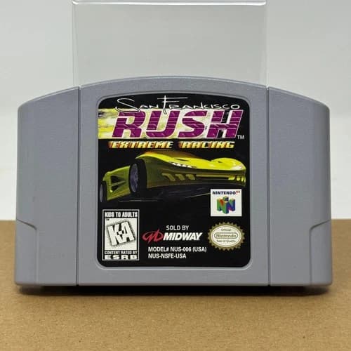San Francisco RUSH Extreme Racing Nintendo 64 N64 Video Game