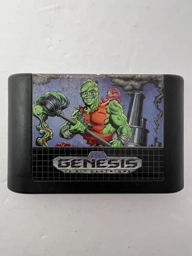 Toxic Crusaders (Sega Genesis, 1992) Cartridge Only Tested Working Authentic