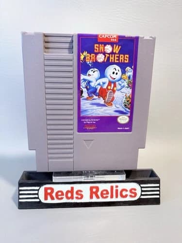 Snow Brothers - NES Nintendo - Authentic - Collector Quality - Deep Cleaned