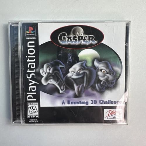 Casper PlayStation 1 Game Complete with Manual