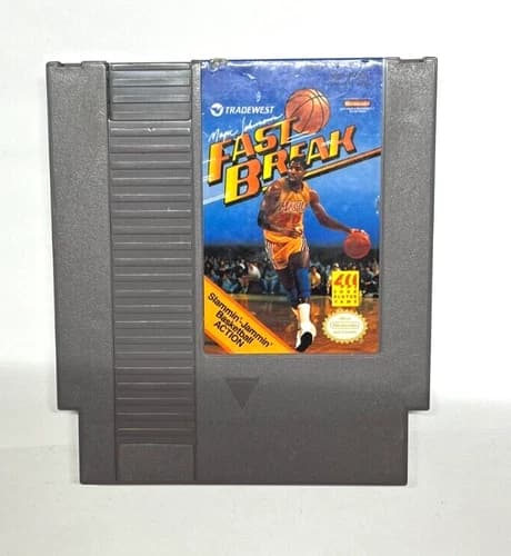 Magic Johnson's Fast Break (Nintendo Entertainment System, 1990) NES Tested