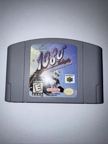 Nintendo 64 N64 1080° Snowboarding 1998 Authentic Game, Working Tested