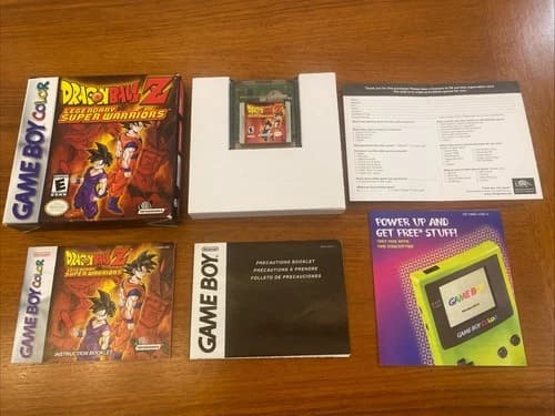 Dragon Ball Z: Legendary Super Warriors (Game Boy Color, 2002) COMPLETE CIB GBC