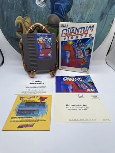 Kabuki Quantum Fighter (Nintendo NES, 1991) CIB Complete All Inserts! Nice!