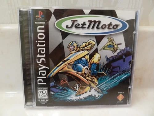 Sony Playstation 1 PS1 Jet Moto CIB Cleaned & Tested